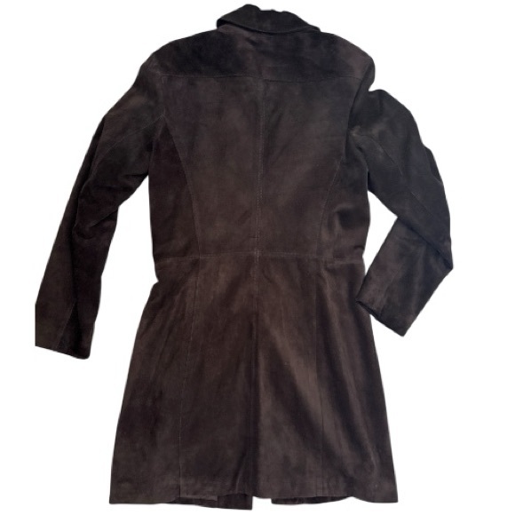 MARC NEW YORK brown suede jacket size M EUC RP0090 - Picture 3 of 9